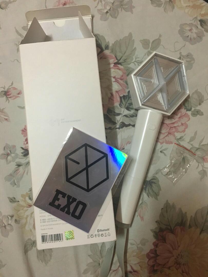 Exo Lightstick Version 3 K Wave On Carousell