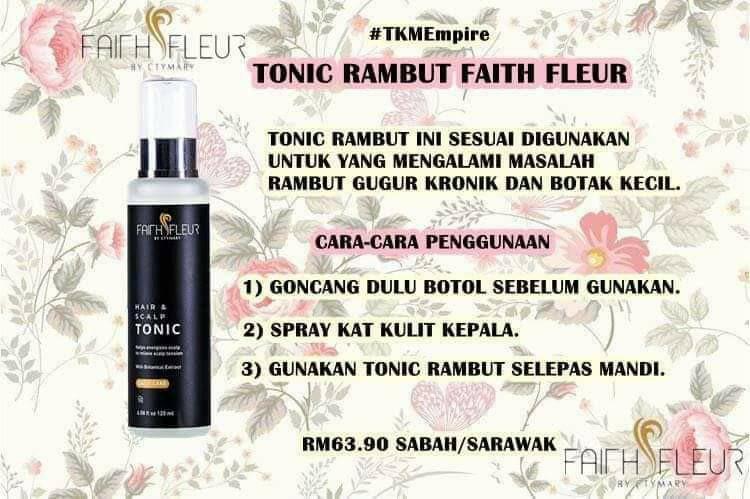 Faith Fleur Hair Scalp Tonic Hijab Serum Hijab Hair Hair Growth Tonic Health Beauty Hair Care On Carousell