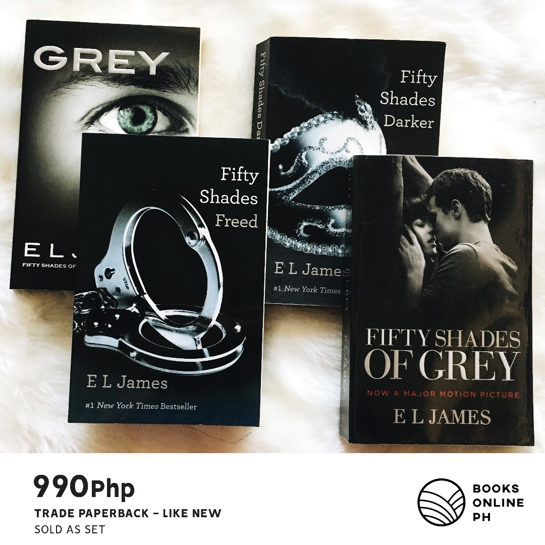 Fifty Shades Of Grey Complete Set Books Books On Carousell