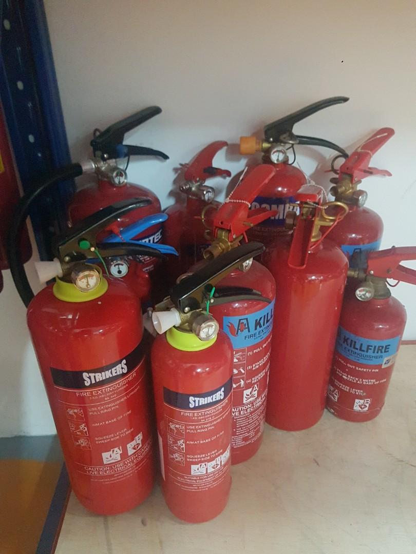 Fire Extinguisher (SCDF Approved) for Home, Car, Van, Lorry, Forklift