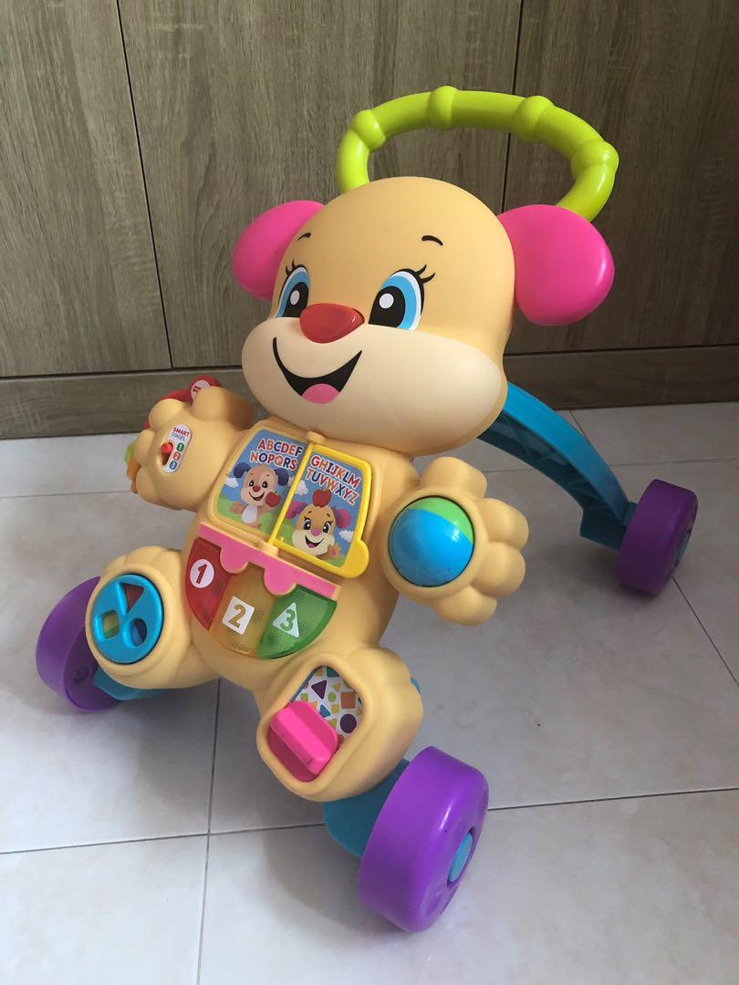 fisher price learn with puppy walker