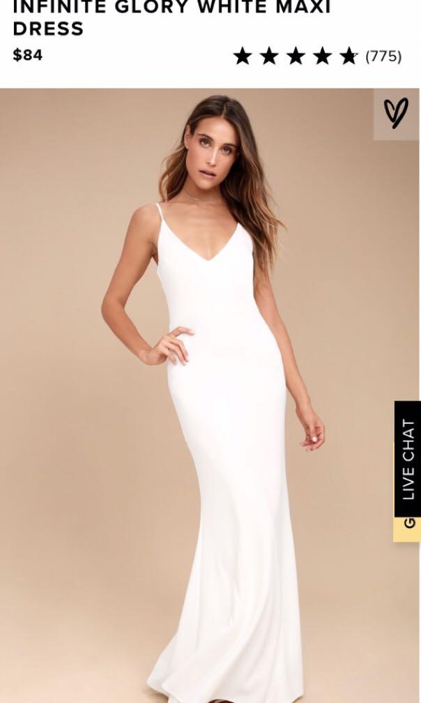 Rental Lulus Infinite Glory Maxi Dress