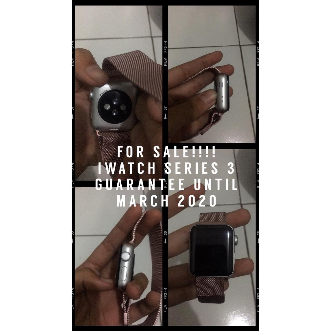 iwatch 3 38mm silver