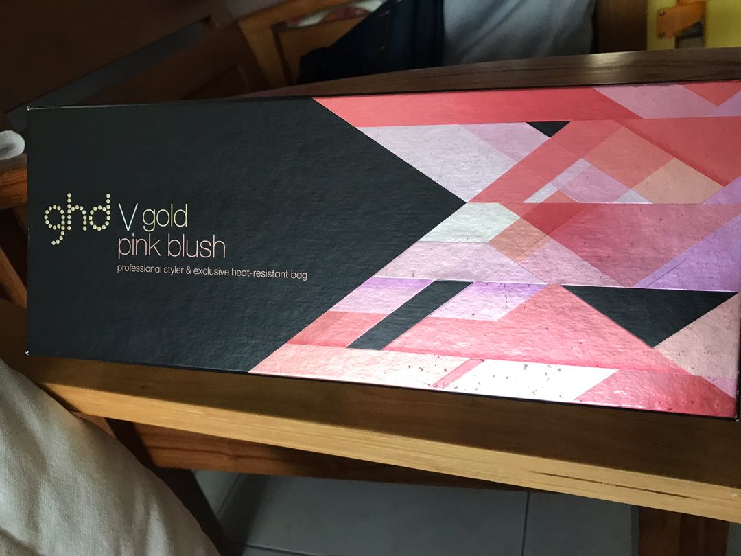 Ghd v gold pink blush styler online