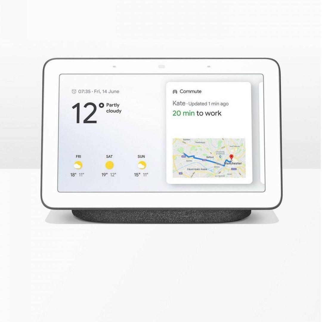 Google Home Nest Hub New Local Singapore Set Local Warranty Local Power Plug Electronics Others On Carousell