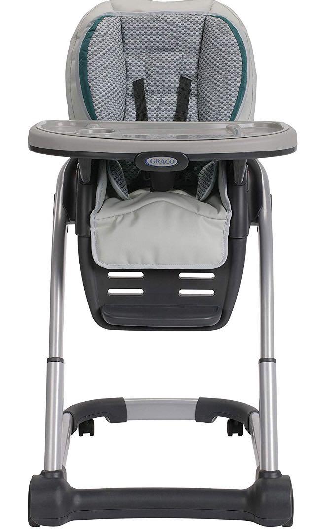 Drop Graco Blossom 4 In 1 Convertible High Chair Seating System Sapphire Babies Kids Nursing Feeding On Carousell