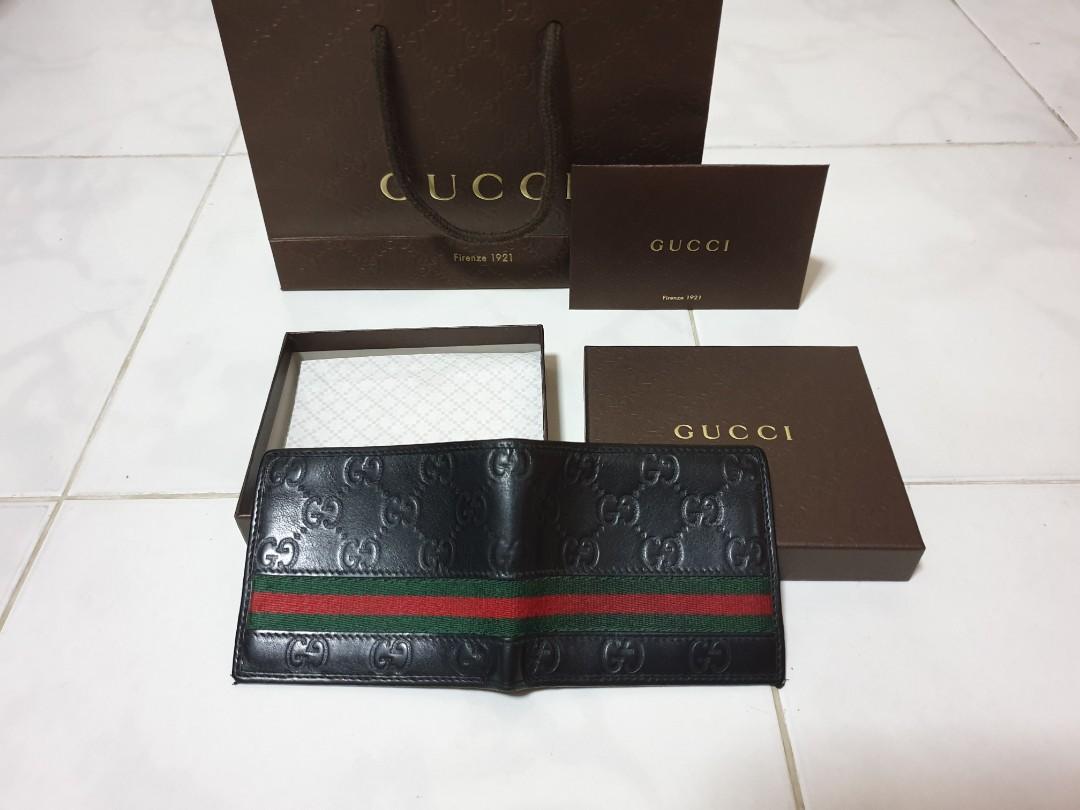 Gucci Wallet (Mens SMLG Adrian), Luxury, Bags & Wallets on Carousell