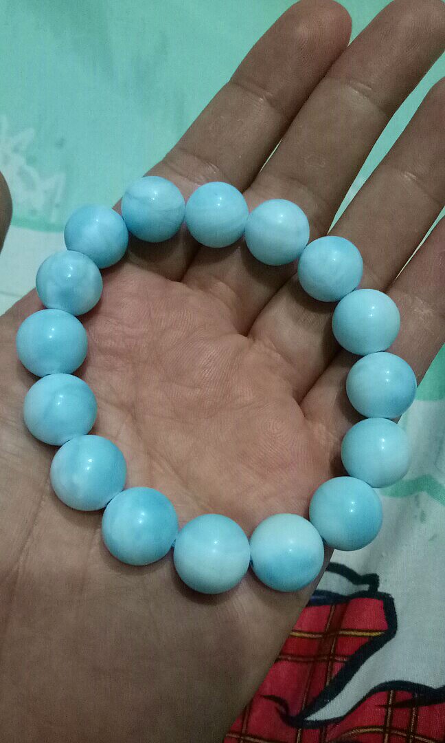 Hemimorphite bracelet clearance