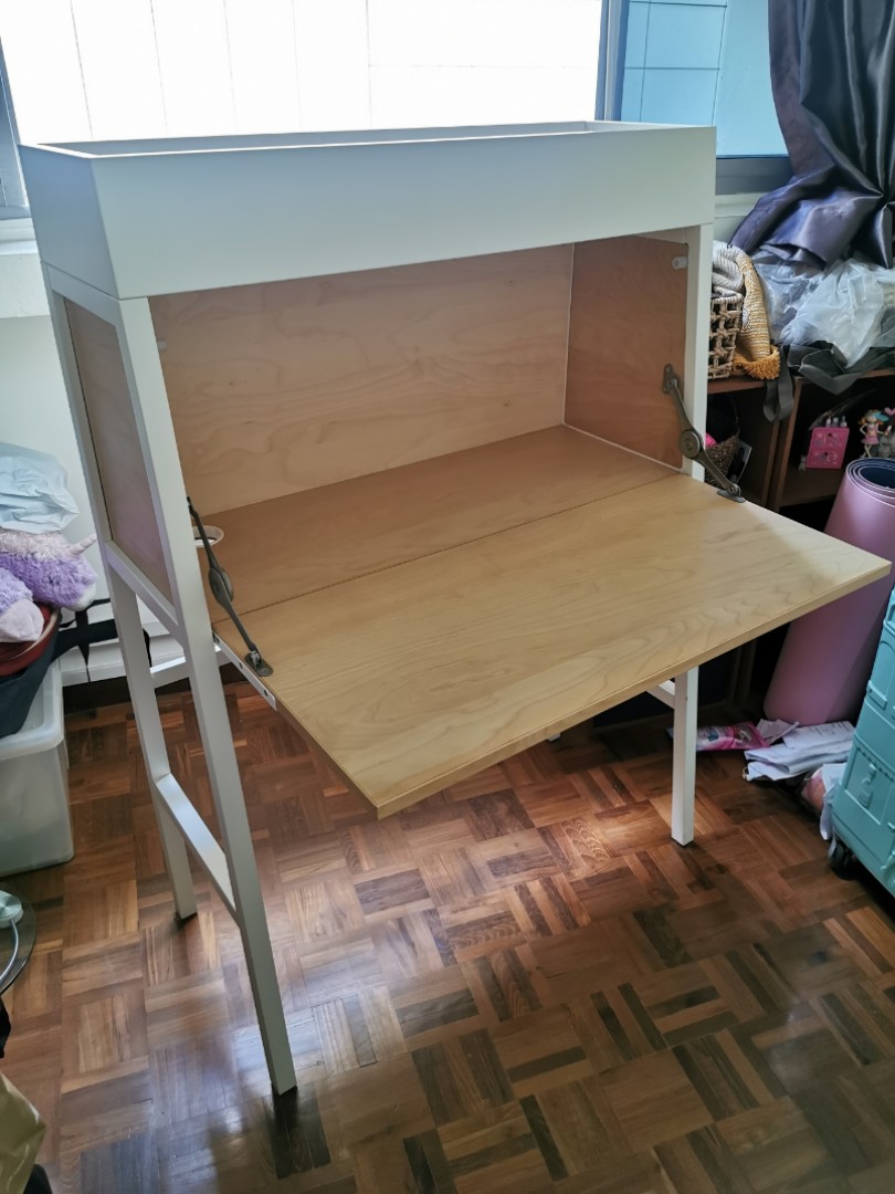 Folding study cheap table ikea