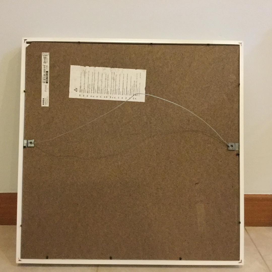 Ikea white photo frame 50 x 50, Furniture & Home Living, Home Decor, Frames & Pictures on Carousell