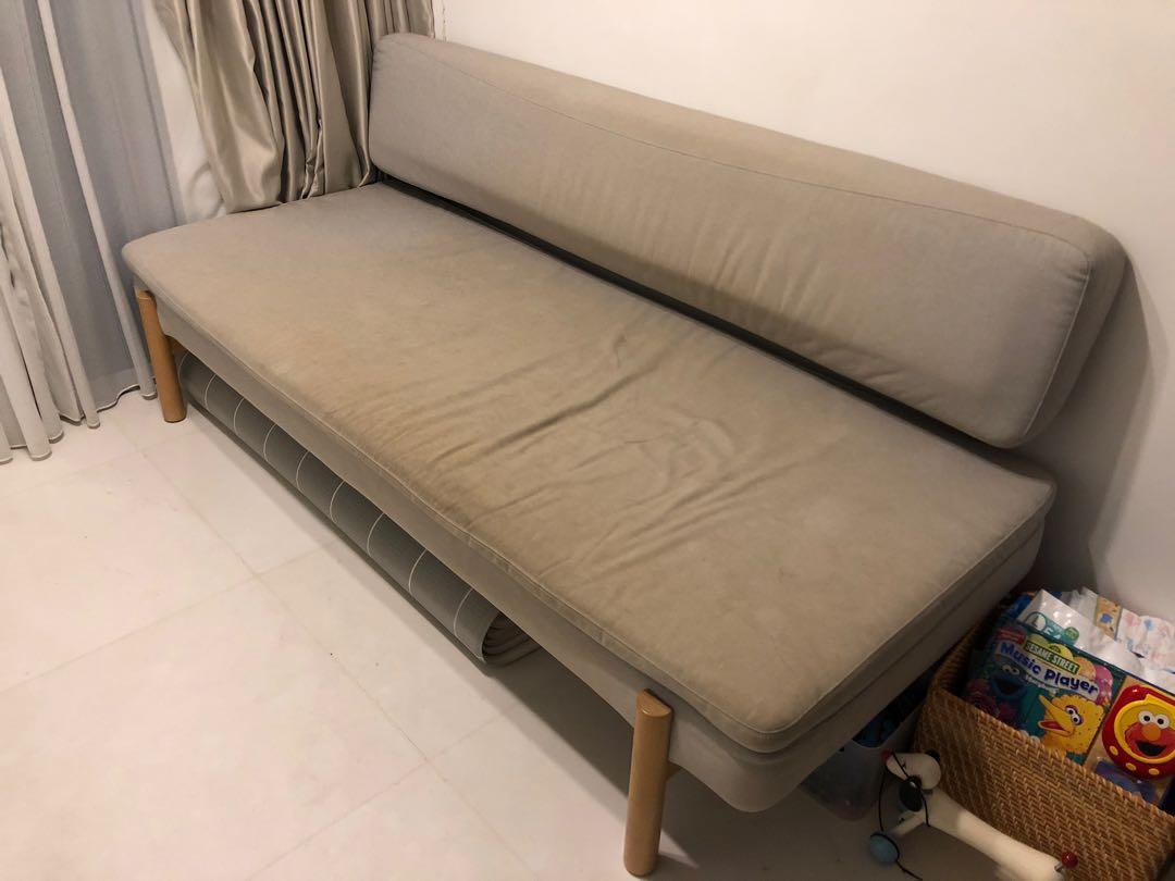 ypperlig 3-seat sofa bed review