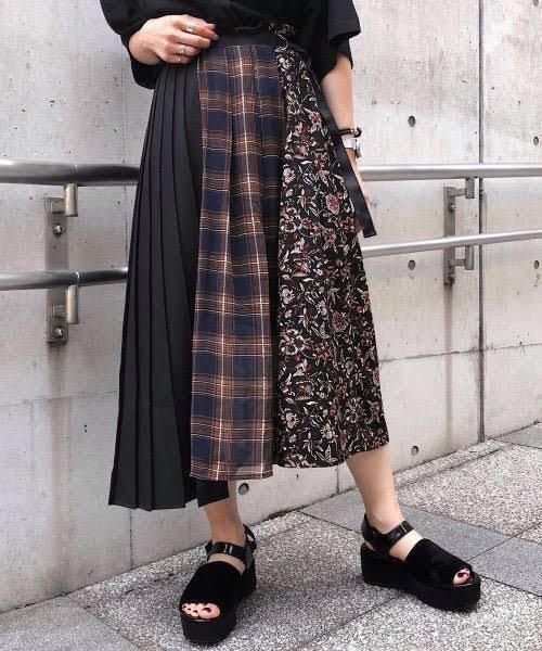 Midi skirt japan outlet