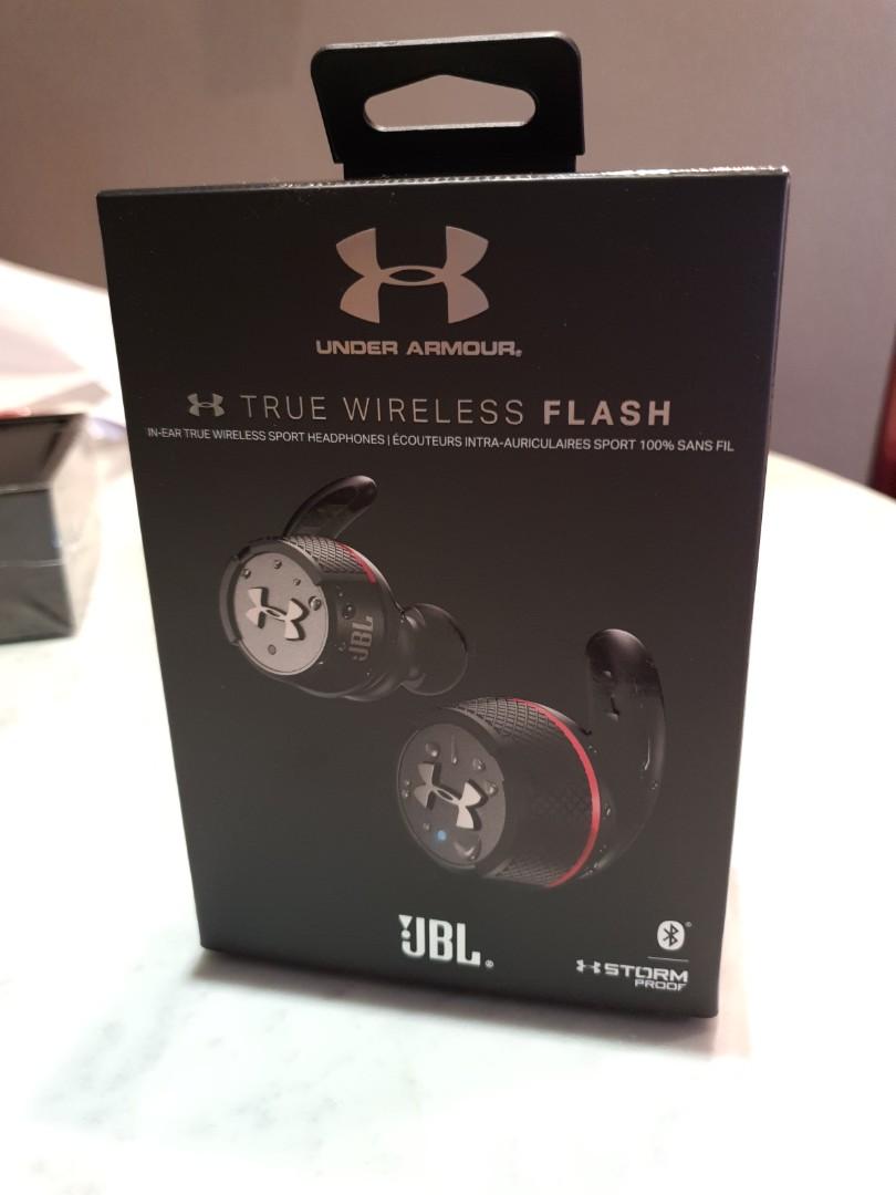 JBL Under Armour True Wireless Flash Audio Earphones on Carousell