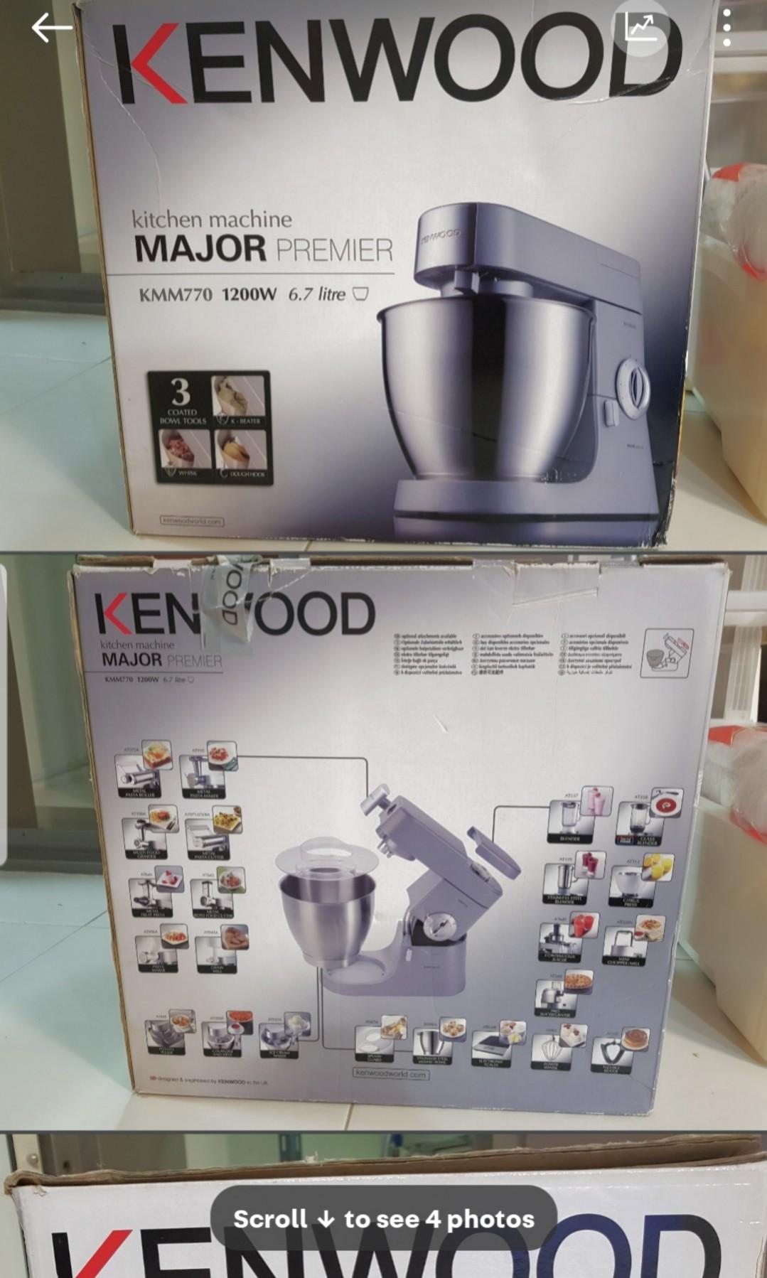 Kenwood Mixer / Kitchen Machine Cake Bake Mixer Major Premier 450 SALE