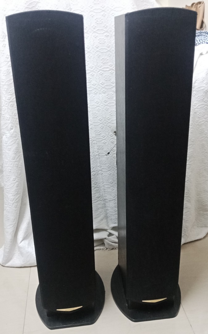 Kenwood tower hot sale speakers