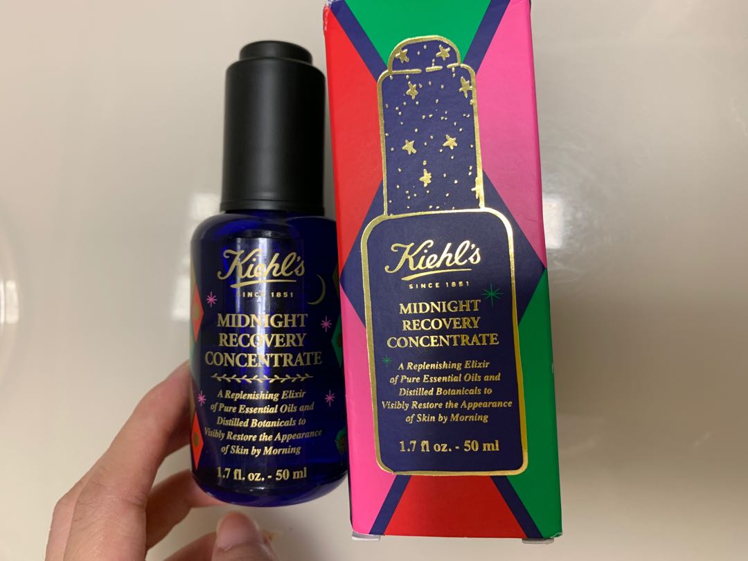 use kiehl's midnight recovery concentrate