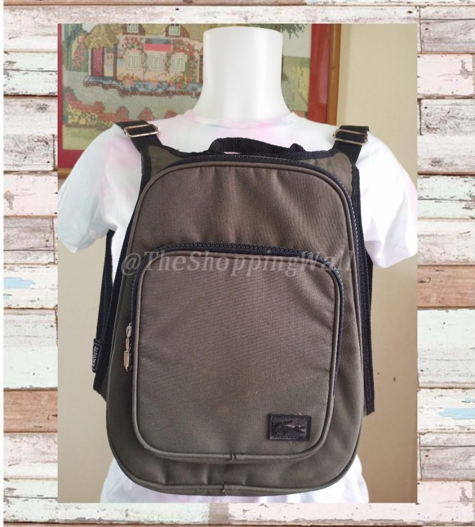 lacoste ladies backpack