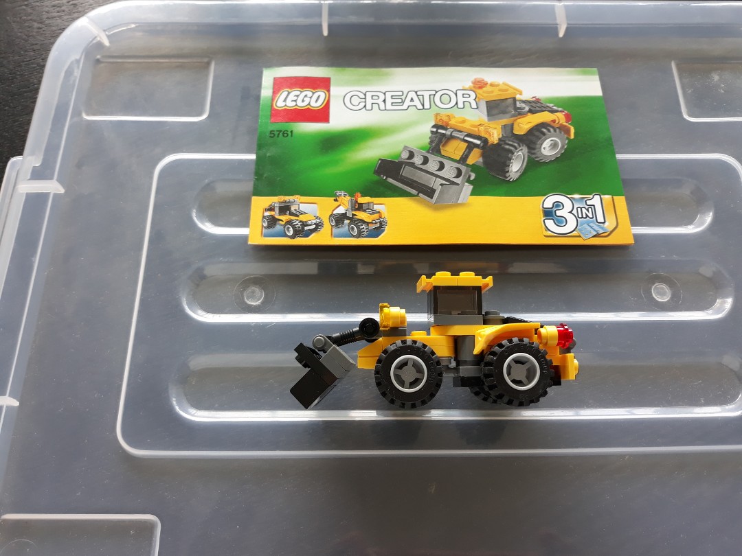 Lego 5761 bull dozer Hobbies Toys Toys Games on Carousell