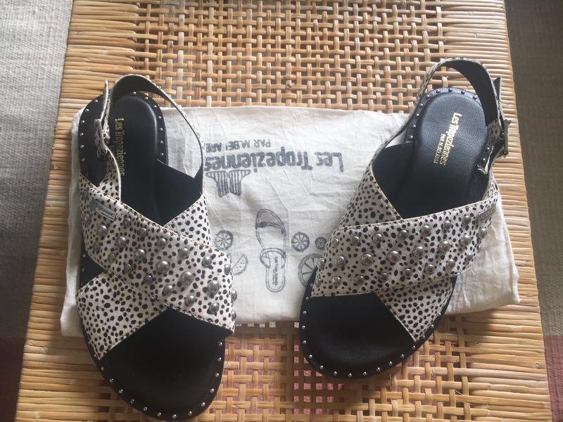 Les Tropeziennes Dolly white sandals Women s Fashion Footwear
