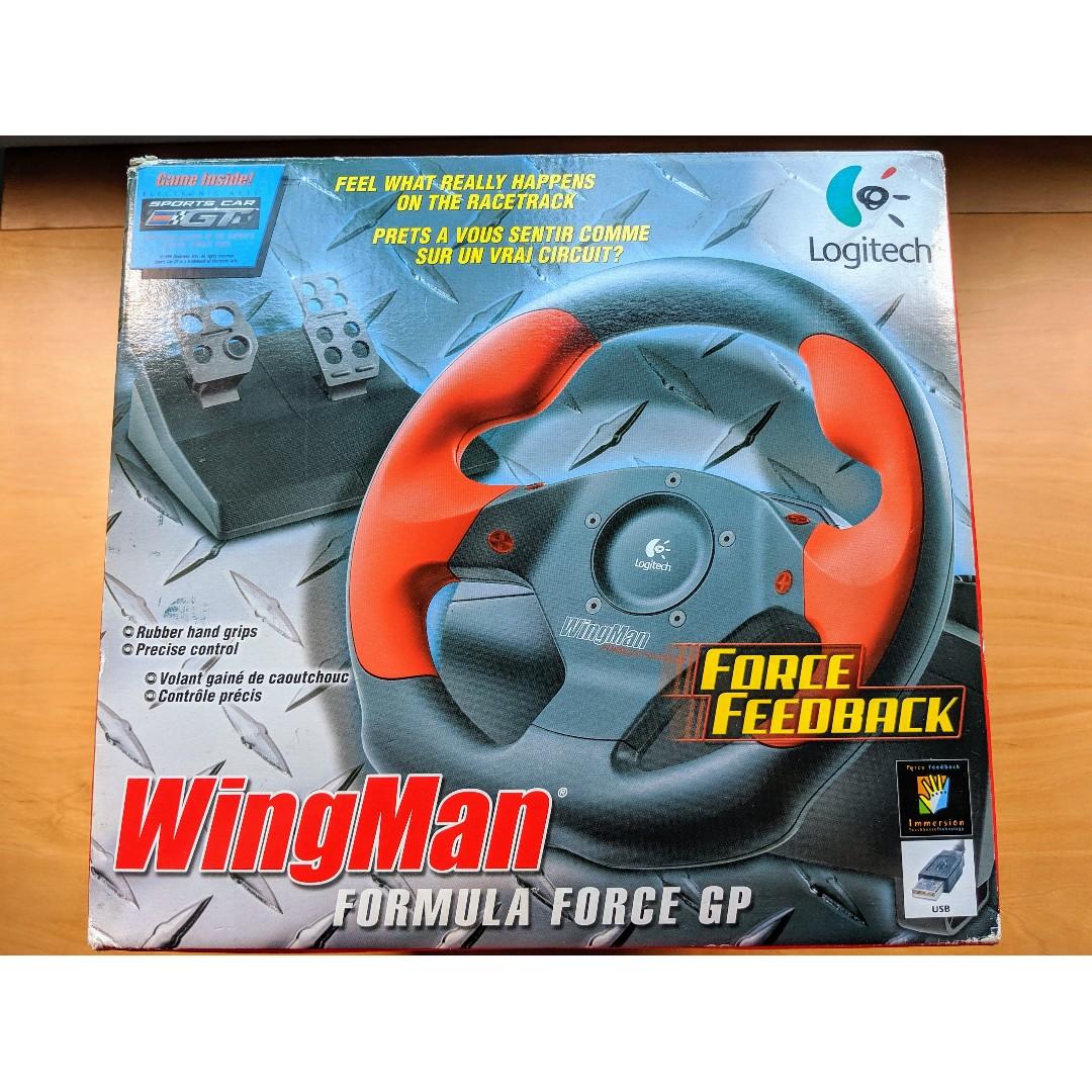 Logitech Wingman Formula Force Gp Toys Games Video Gaming Gaming Accessories On Carousell