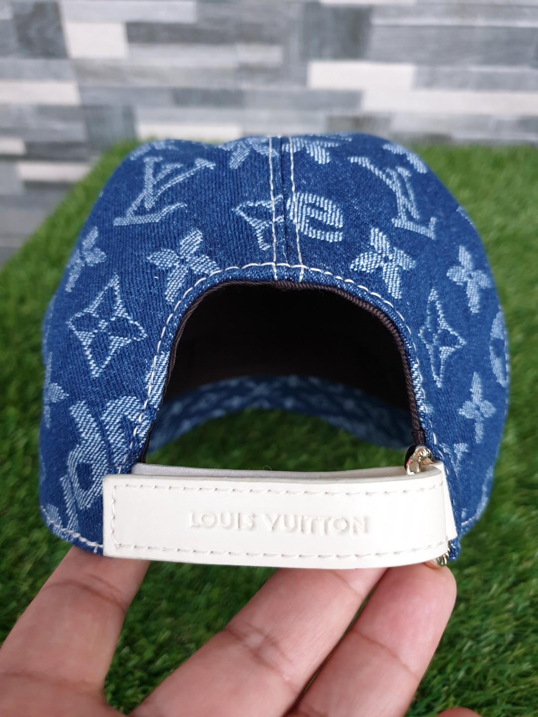 Louis Vuitton Monogram Washed Denim Cap