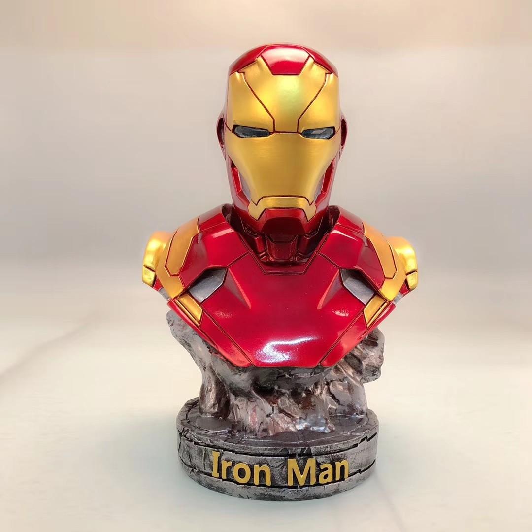 Marvel The Avengers Iron Man Mark 46 Mk46 Head Figure Statute