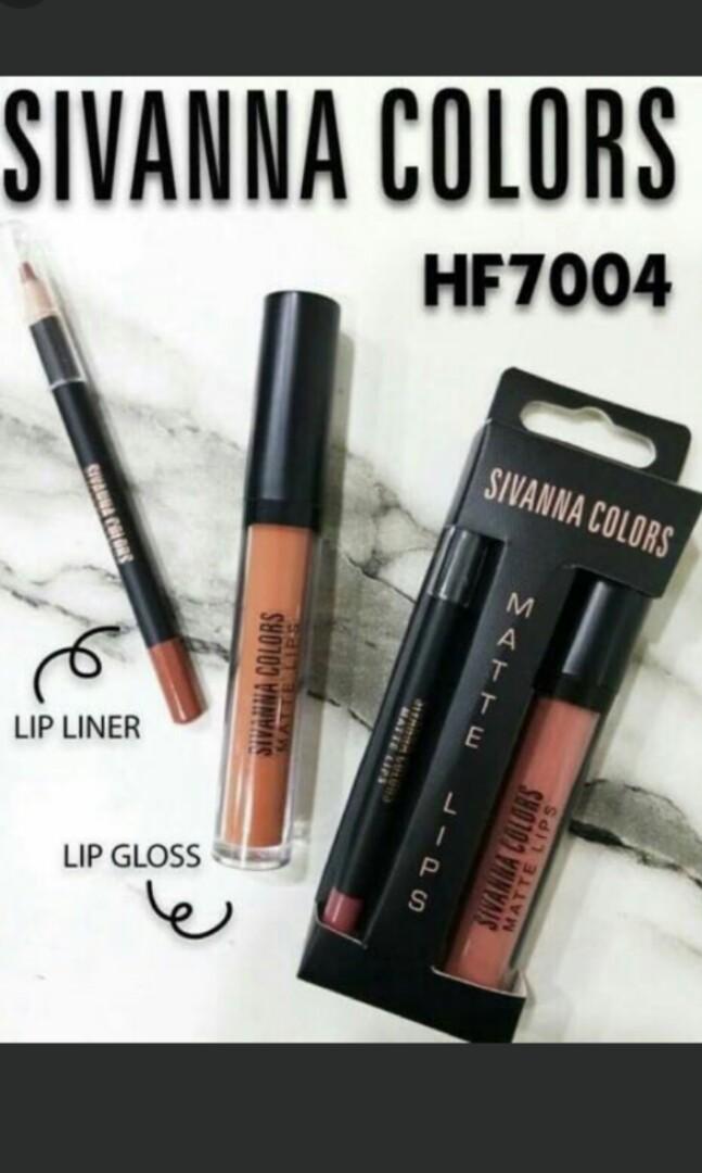 Matte lips from sivanna, Kesehatan & Kecantikan, Rias Wajah di Carousell