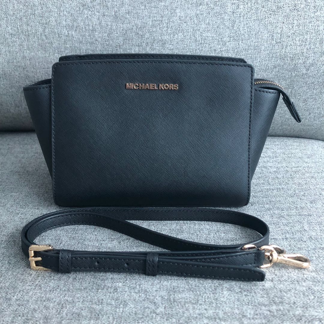 Michael Kors Mini Selma Bag, Women's Fashion, Bags & Wallets, Cross