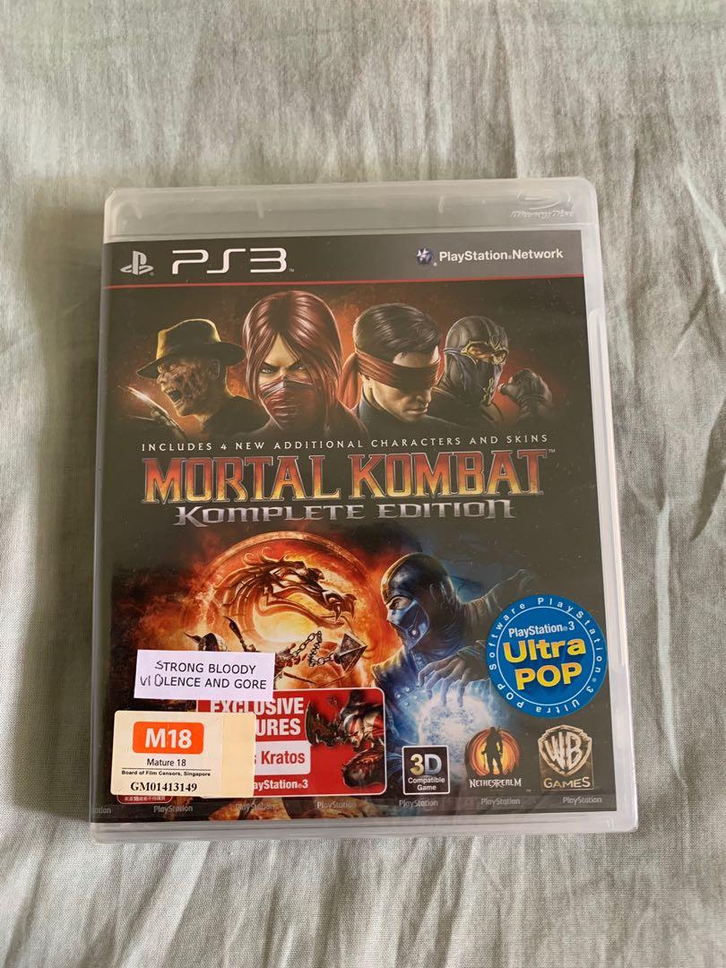 Wallpaper Mortal Kombat For Ps3 New Sealed Toys Games Video Gaming For Free