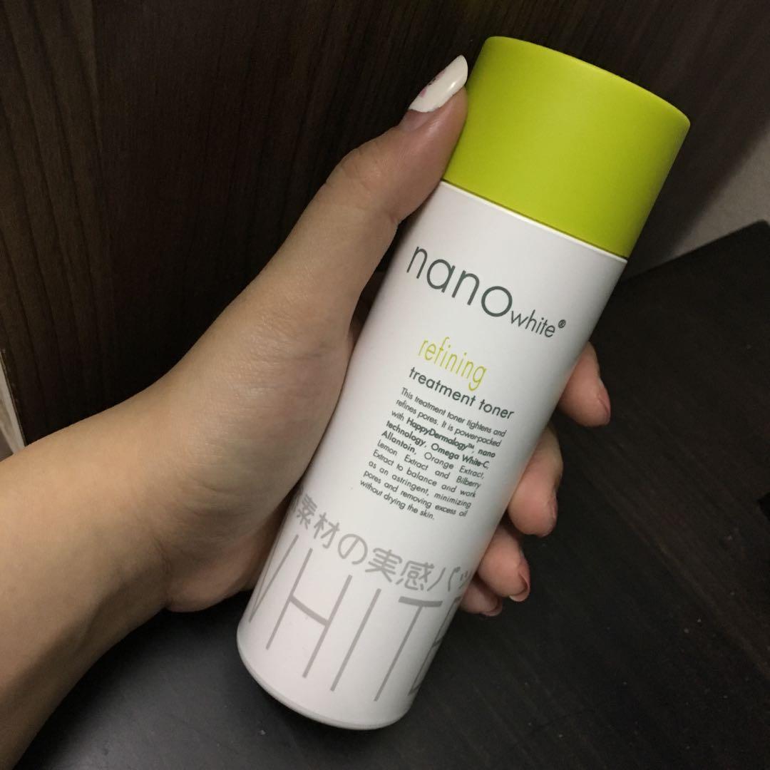 Nano White Refining Treatment Toner Health Beauty Skin Bath Body On Carousell