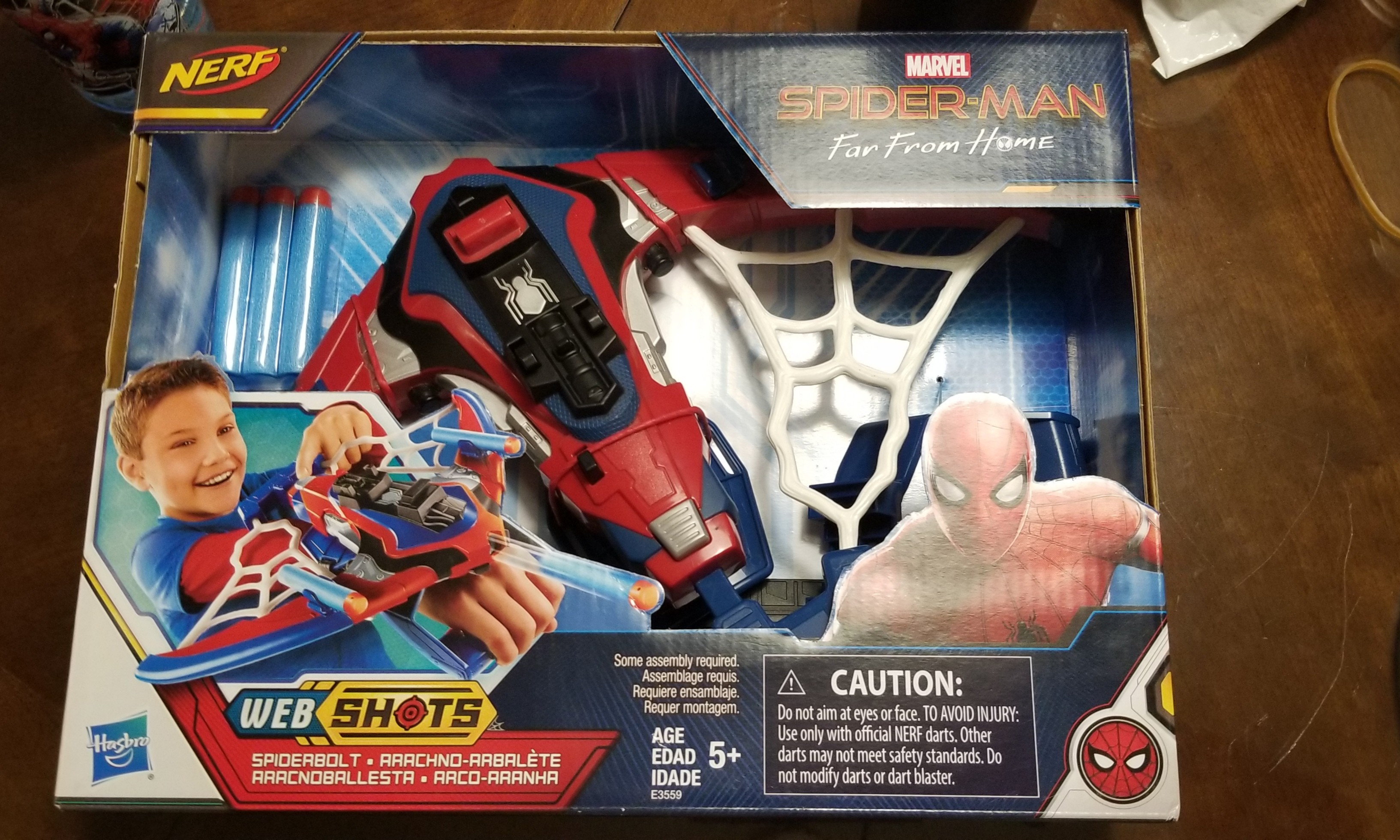 web shots spiderbolt blaster