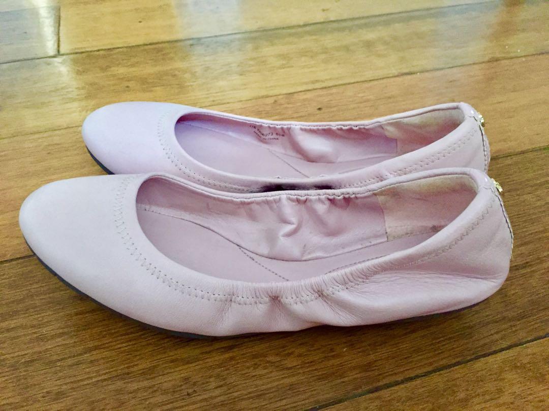 REPRICED! Cole Haan ballet flats 6.5 New (Category: Flats & Sandals) located in Makati City. Submitted by go2gal (Listing ID 248915744, Image 3). Description: Price drop! New/unworn blush pink Cole Haan ballet flats Size 6.5. Bought in US outlet for $102. No box. Price: Now P2,300 (from P2,900) Add delivery fee RFS: a bit tight on me; impulse buy MOP: BPI or HSBC only.