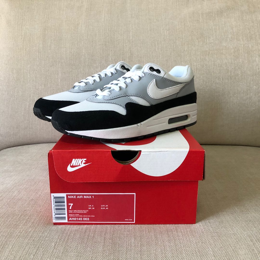 Nike air max 1 wolf shop