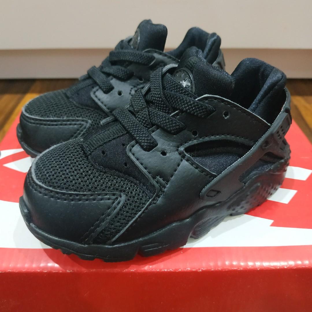 Nike Huarache Black Infant (Size 22 Eur 