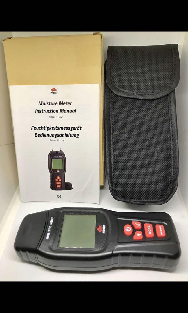 Nocry moisture clearance meter