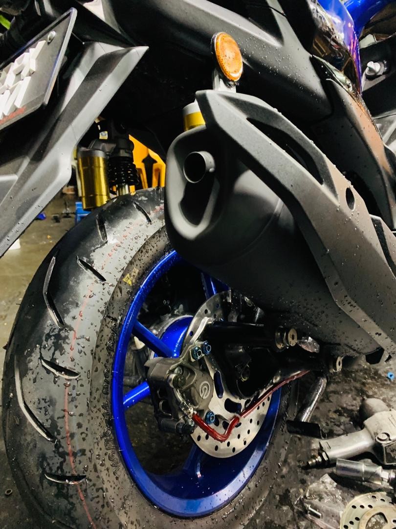 Aerox rear disc brake