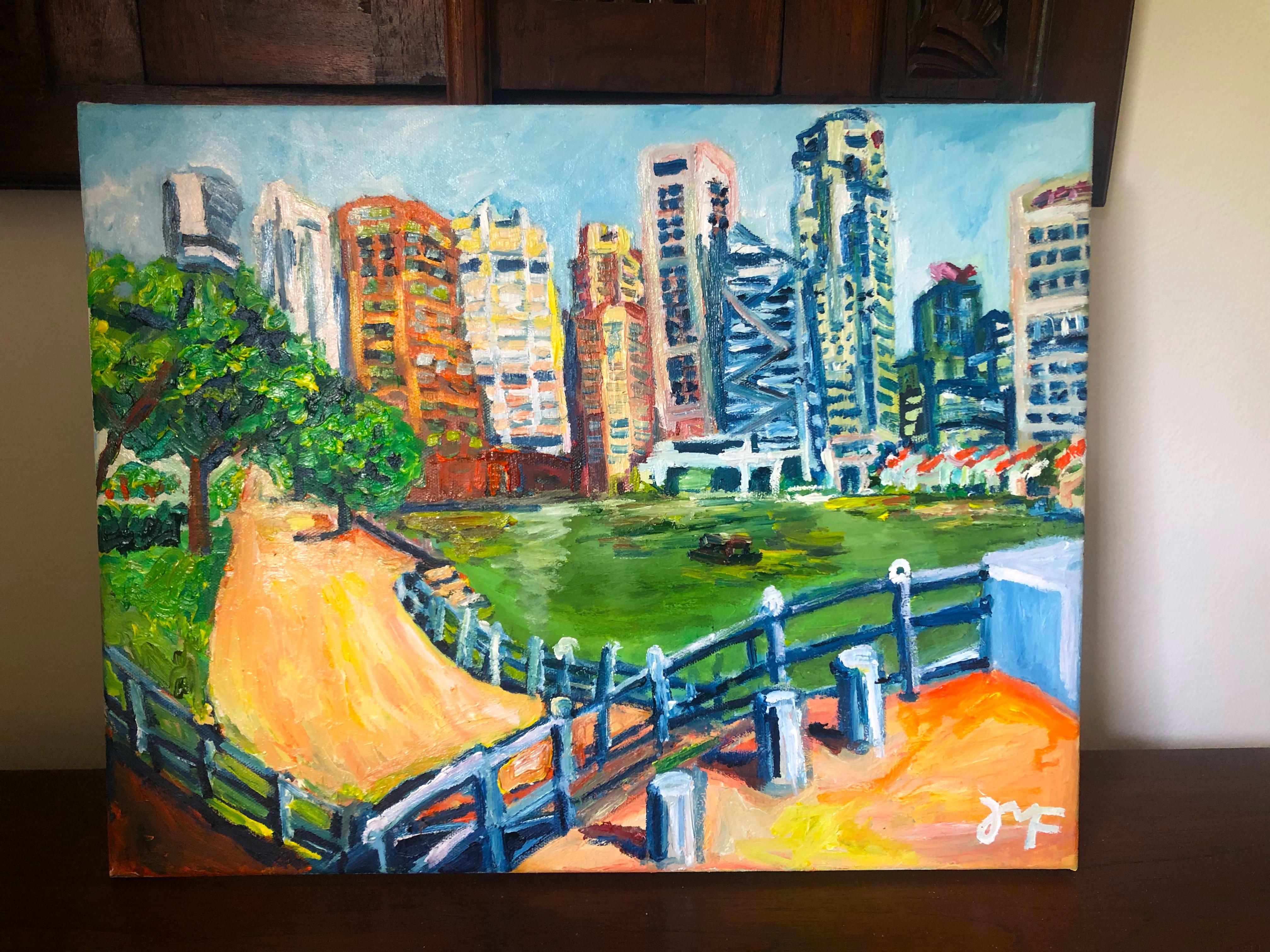 Singapore Oil Painting Design Craft Art Prints On Carousell