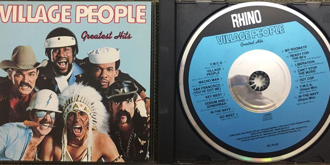 Original Cd Village People Greatest Hits Music Media Cd S Dvd S Other Media On Carousell