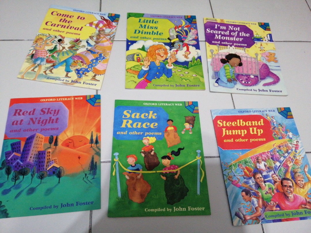 Oxford Literacy Web Children English Story Book Poem Books