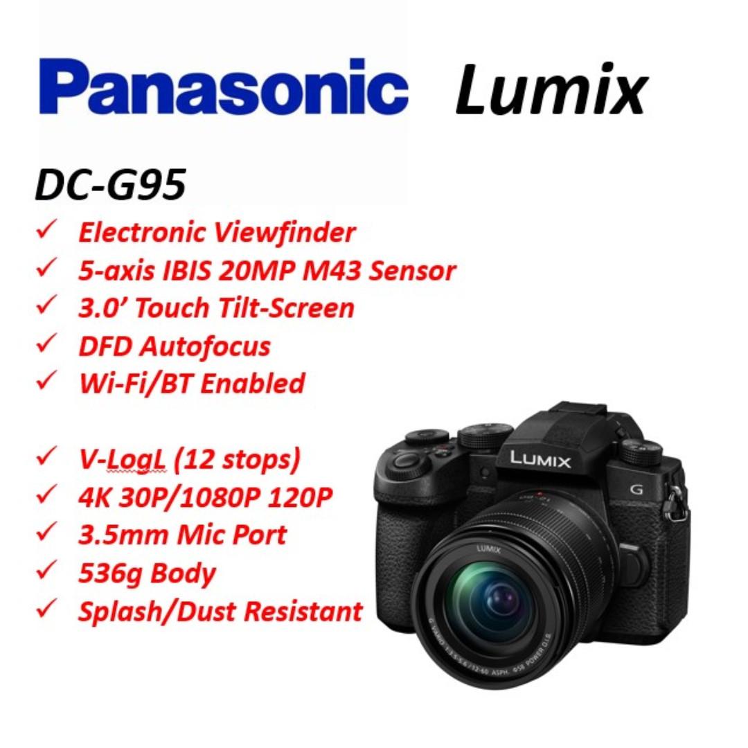 Panasonic Lumix G95 Mirrorless Cameras Dc G95 Photography Cameras Mirrorless On Carousell