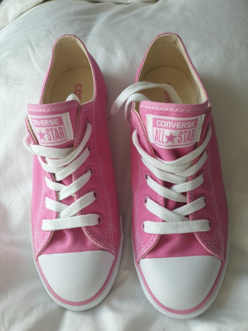 pink converse shoes womens