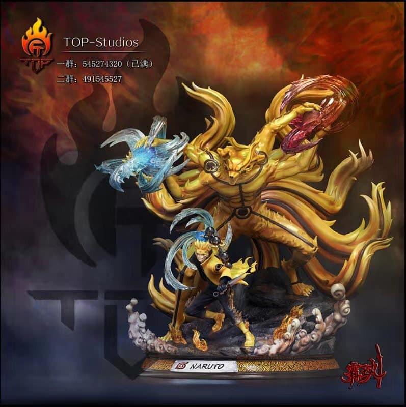 [PO] TOP STUDIOS Naruto Statue Naruto Uzumaki & Kurama, Hobbies & Toys