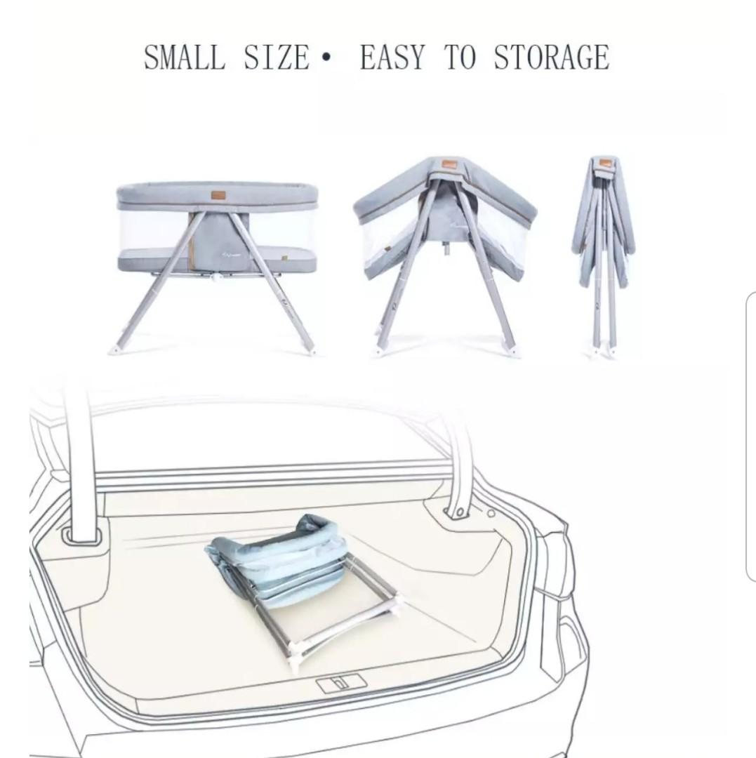 Portable foldable baby cot, Babies & Kids, Baby Nursery & Kids ...