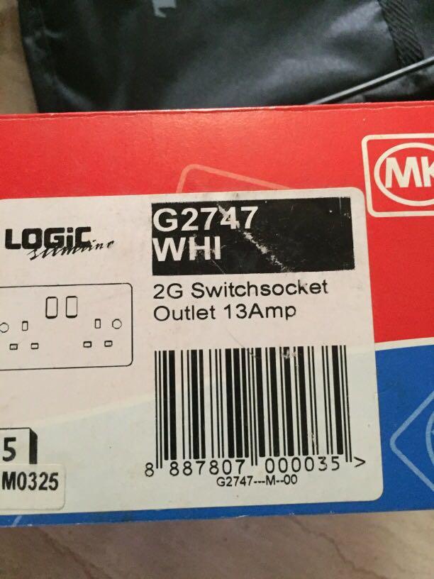 Power Socket MK, TV & Home Appliances, Electrical, Adaptors & Sockets ...