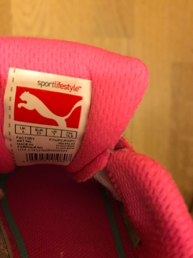 puma baby girl shoes