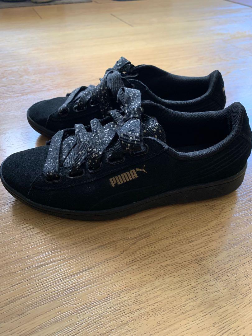 Puma vikky discount ribbon dots sneakers
