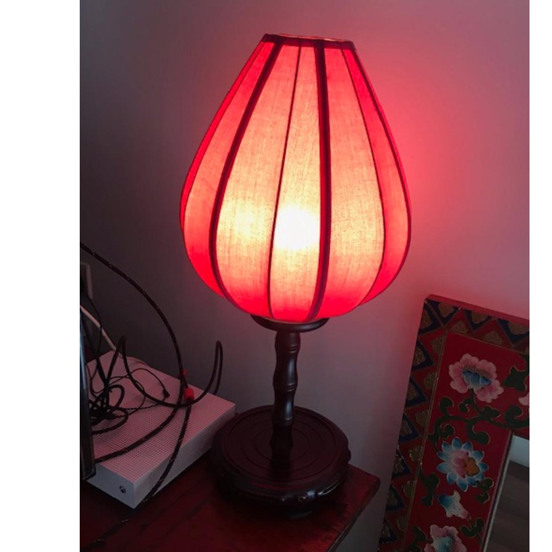 Chinese lantern table lamp sales