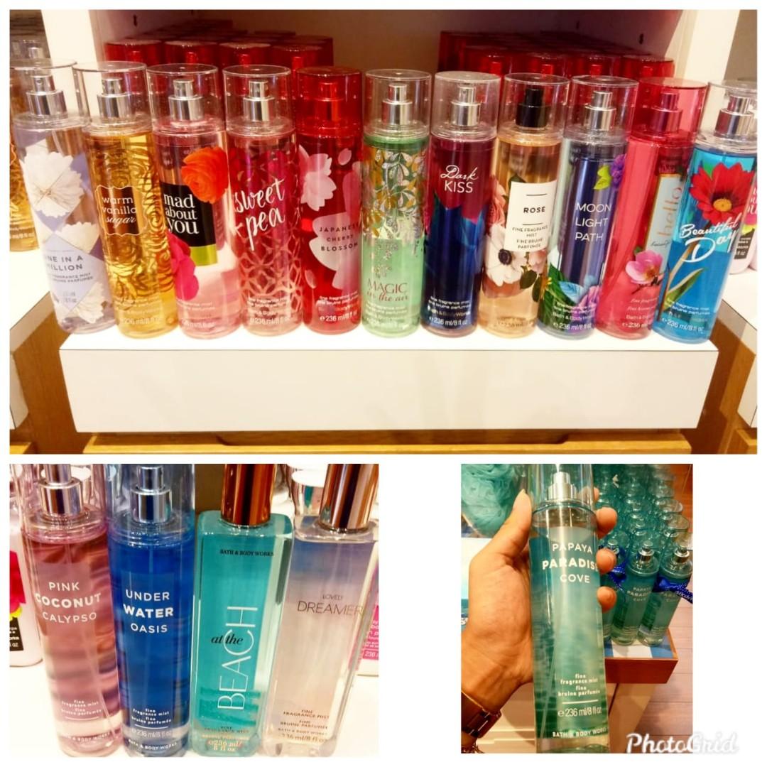 Sale Limited Stock Bath Body Works Body Mist 236ml