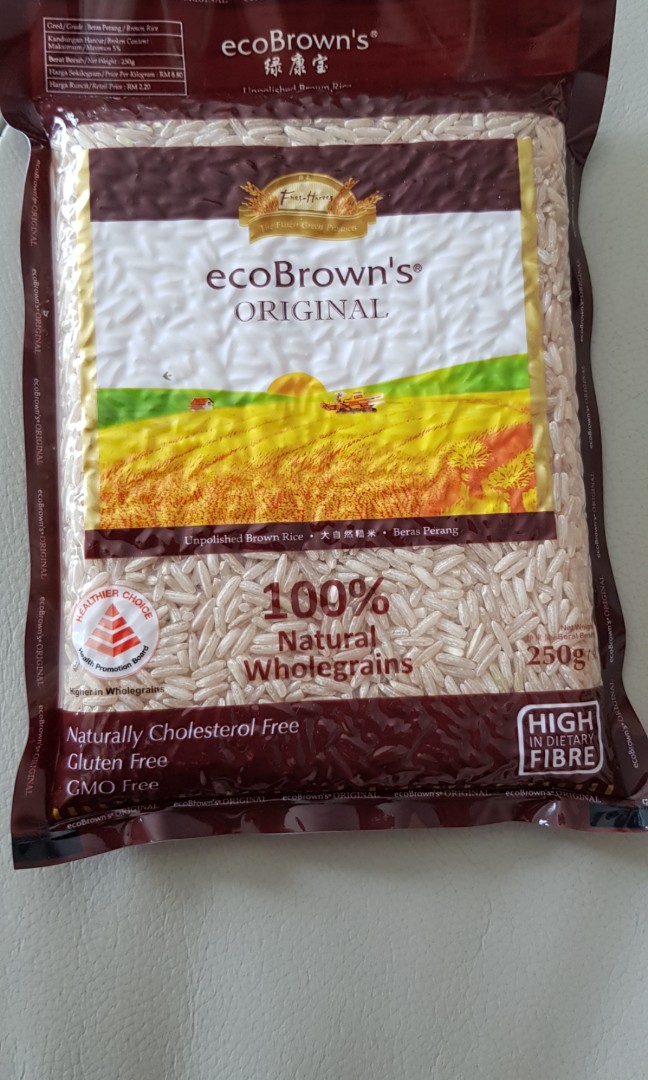 Selling Cheap Fast Ecobrown S Brown Rice Food Drinks Local Eats On Carousell