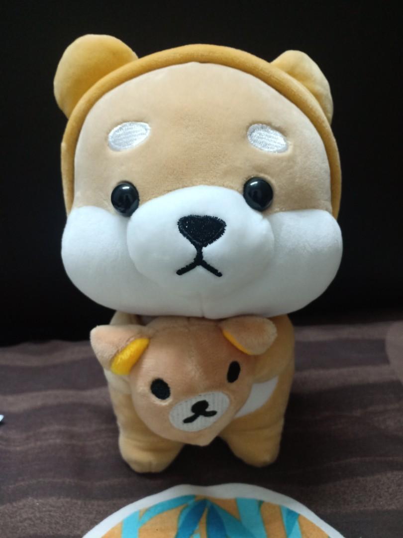 Shiba Inu With Rilakkuma Costume Toys Games Stuffed Toys On Carousell